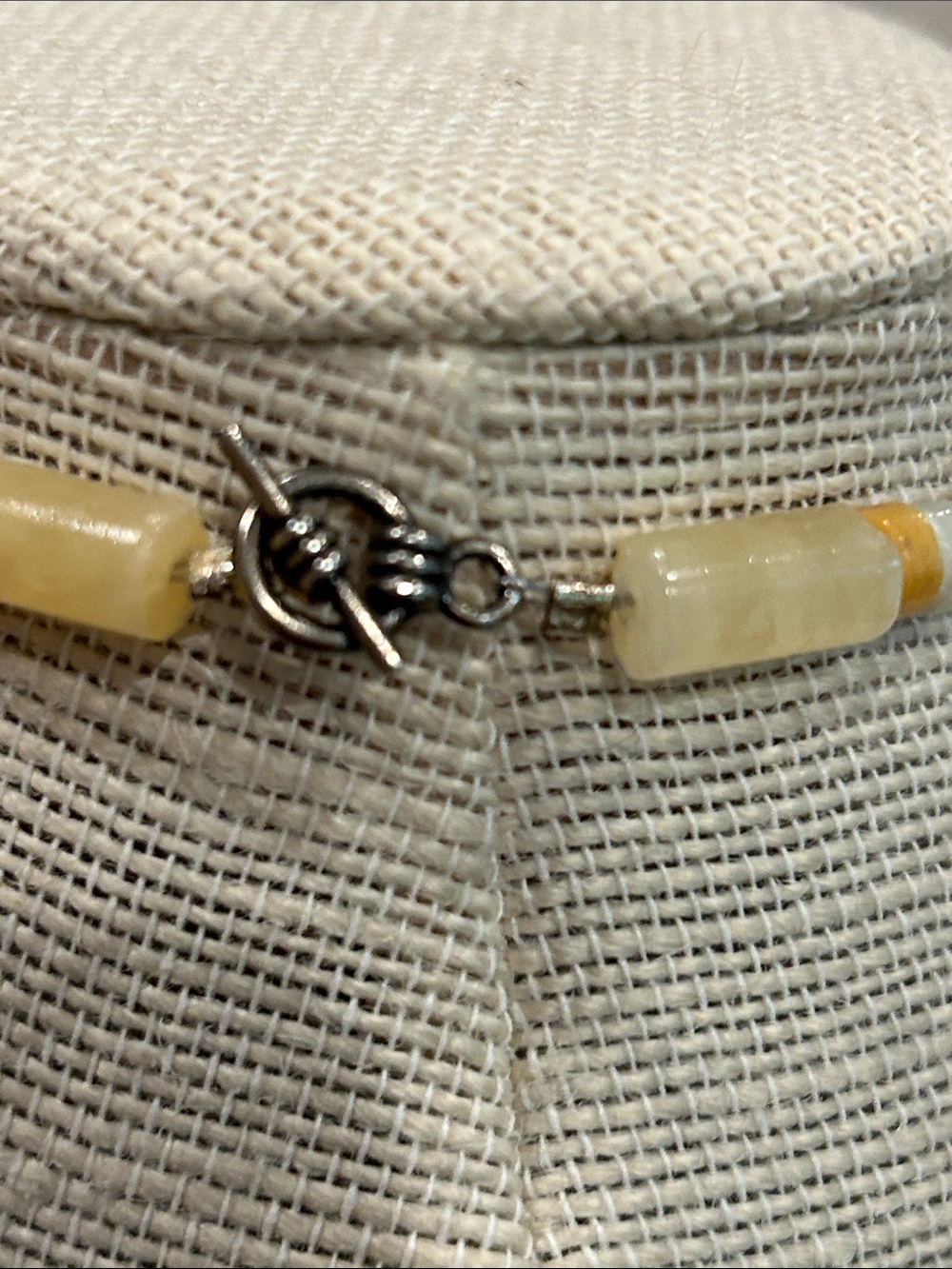 Handmade Brown and Cream Agate Pendant Necklace image 3